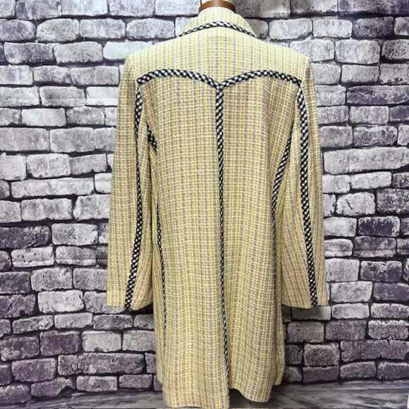 Koos Of Course Multicolored Light Weight Long Sleeve Coat Size L - Picture 7 of 10